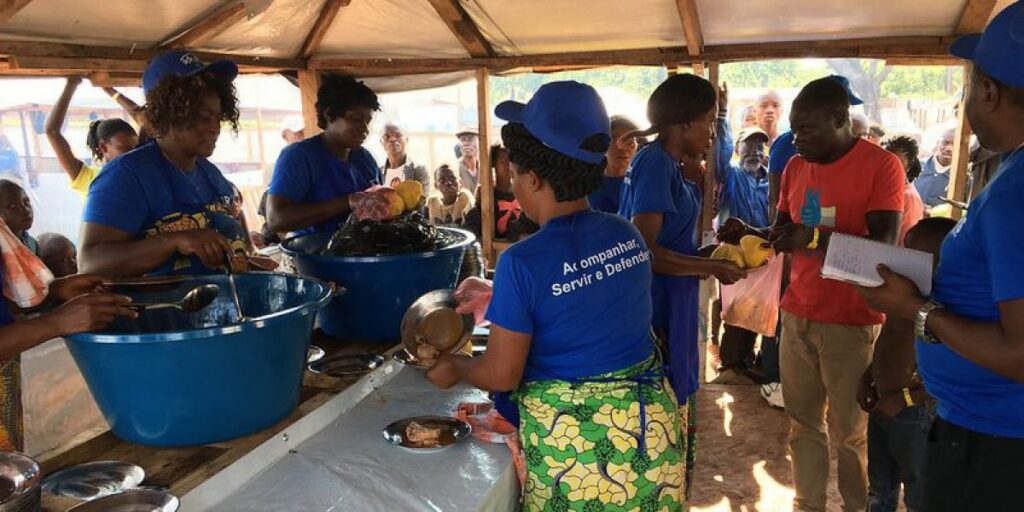 Congolese Refugee Woman In Angola