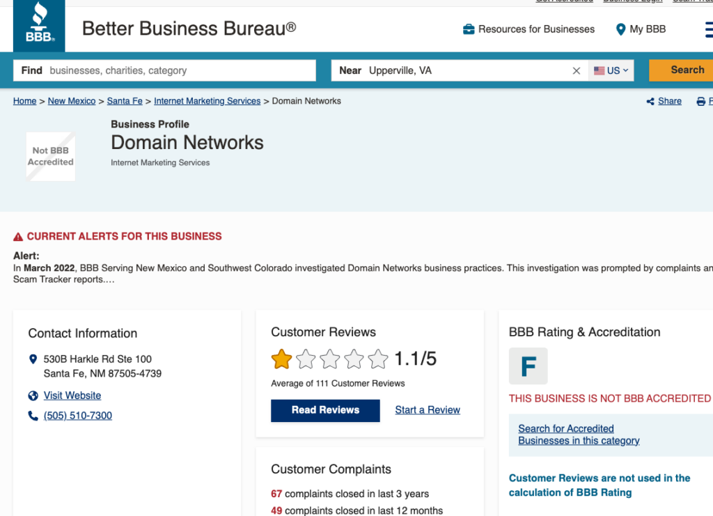 Domain Networks BBB Image